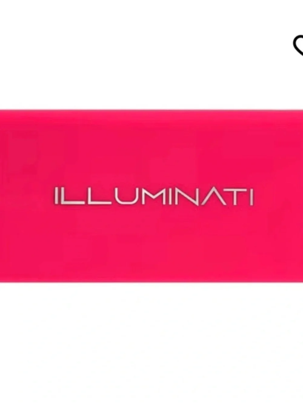 Illuminati Neon Peach Eyeshadow Palette - Peach & Pink Shades NEW PC